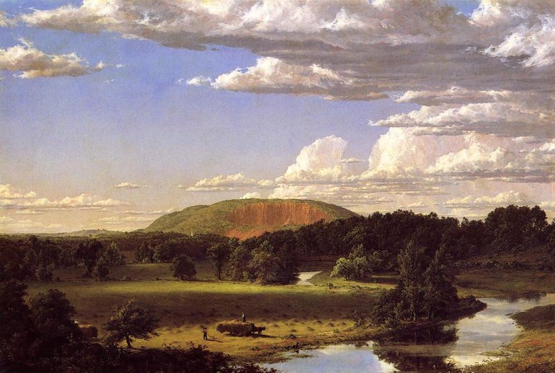 Frederic Edwin Church West Rock, New Haven